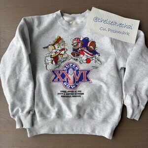 Vintage Buffalo Bills vs Washington Commanders 1992 Super Bowl Football Shirt 22